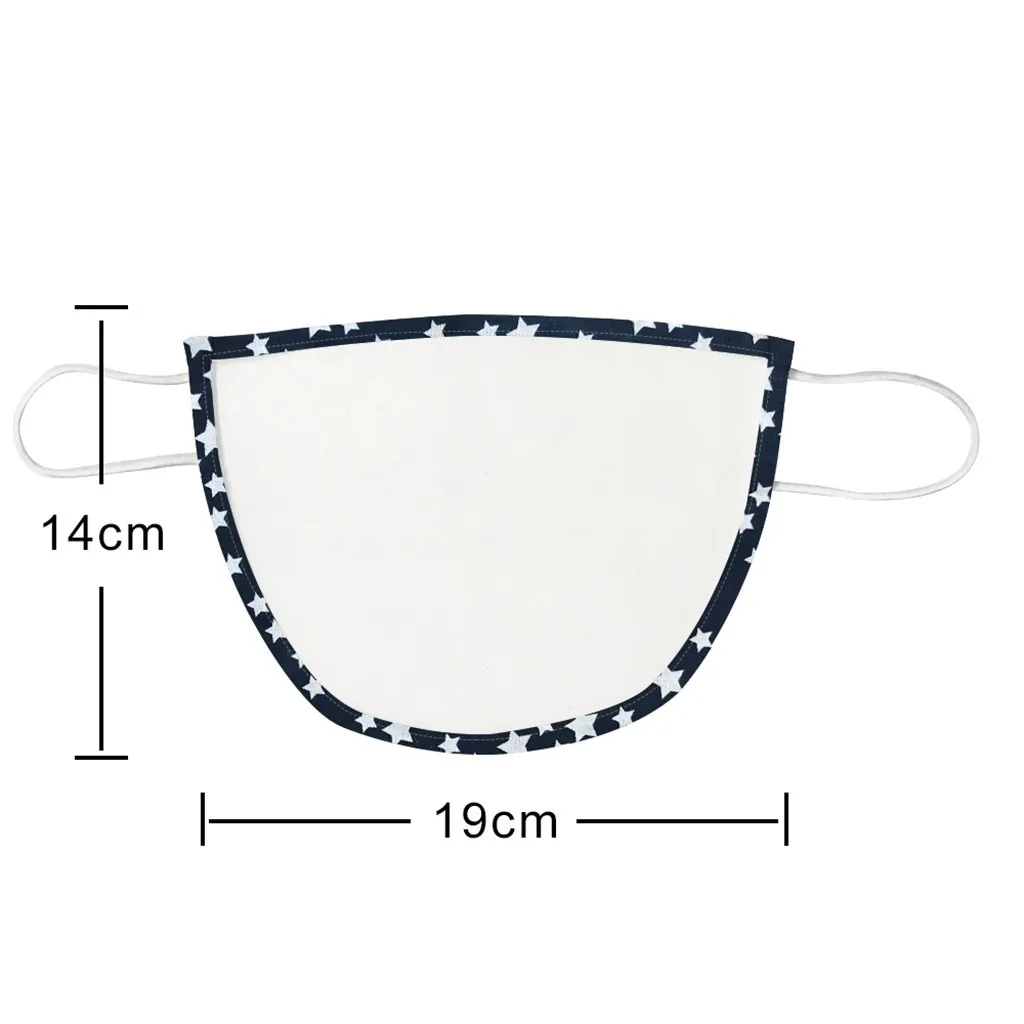 

5PCS Prints Mask With Clear Window Visible Expression Face Cover Fabric Mask Adult Reusable Mouth Cover Washable Mouth Masks