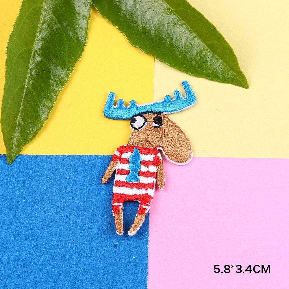 Изысканные волк нашивки в виде животных 3D &quotсделай сам&quot с вышивкой под