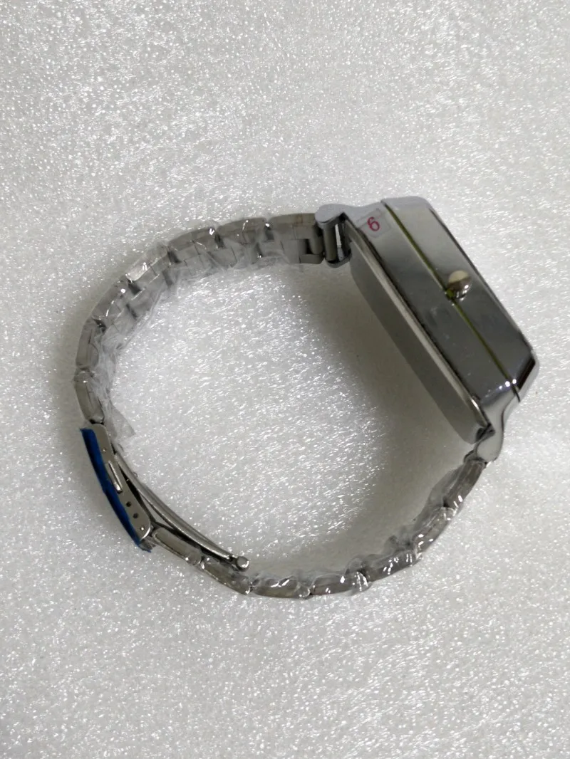 Зажигалка часы для мужчин USB Перезаряжаемые Беспламенного из нержавеющей стали