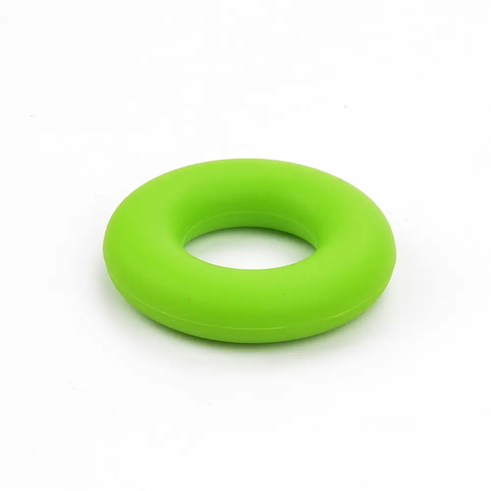 LOFCA Donut 5 uds cuentas de silicona beb&eacute; mordedor de BPA libre mordedor collar Cadena de chupete perlas beb&eacute; Juguetes DIY Accesorios-2