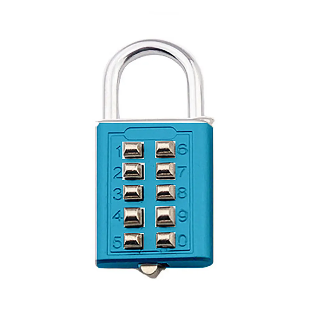 10 цифр кнопочный замок с паролем Комбинации 5 блокировки для защиты от краж номер