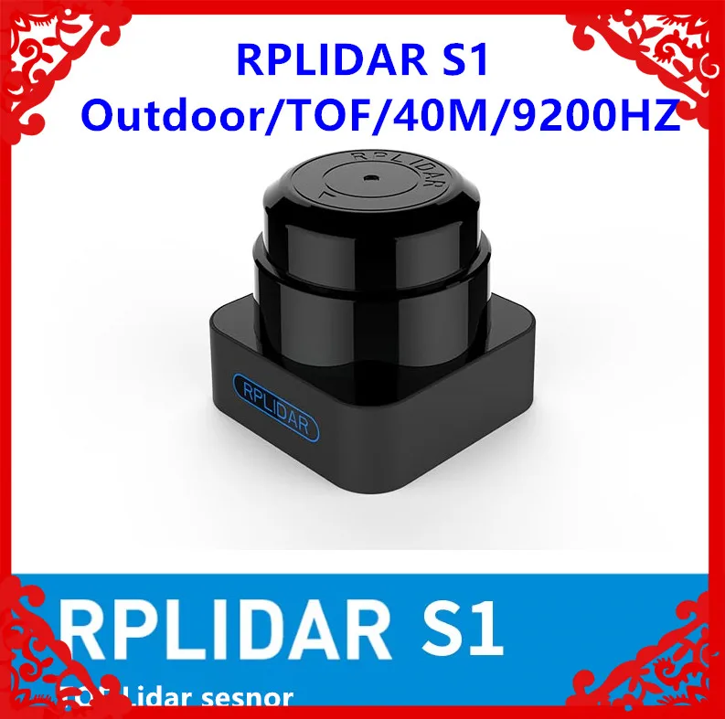 Verkaufen Outdoor 360 Grad RPLIDAR S1 TOF 40 Meter Lidar Sensor Scanner Für Hindernis Vermeidung Und Navigation Touchscreen Interaktion