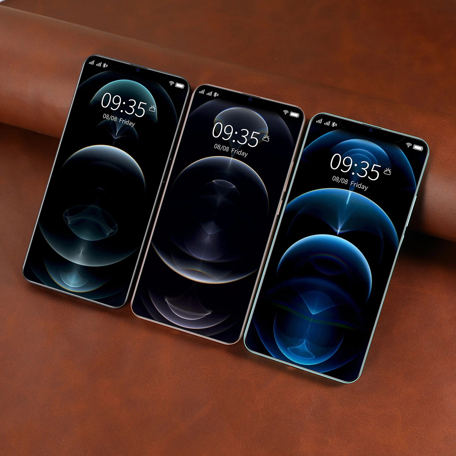 

New Global Version i12Pro Max Smartphone 6.7inch U-Screen 5800mAh 12+512G Support Face Unlock Dual SIM Network Android Cellphone