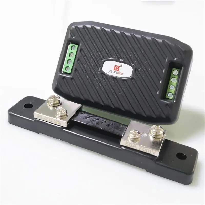 PZEM 017 постоянного тока 0 300 В Вольт Амперметр RS485 Modbus напряжение энергия цифровой