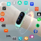 Детские умные часы с нейлоновым ремешком, Детские умные часы, фитнес-трекер для мальчиков и девочек, умные часы, водонепроницаемые спортивные детские умные часы