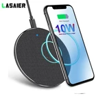 10 Вт Быстрое беспроводное зарядное устройство для iPhone 11 pro XXS Max XR 8 Plus QI Беспроводное зарядное устройство зарядный приемник для samsung S8 S9