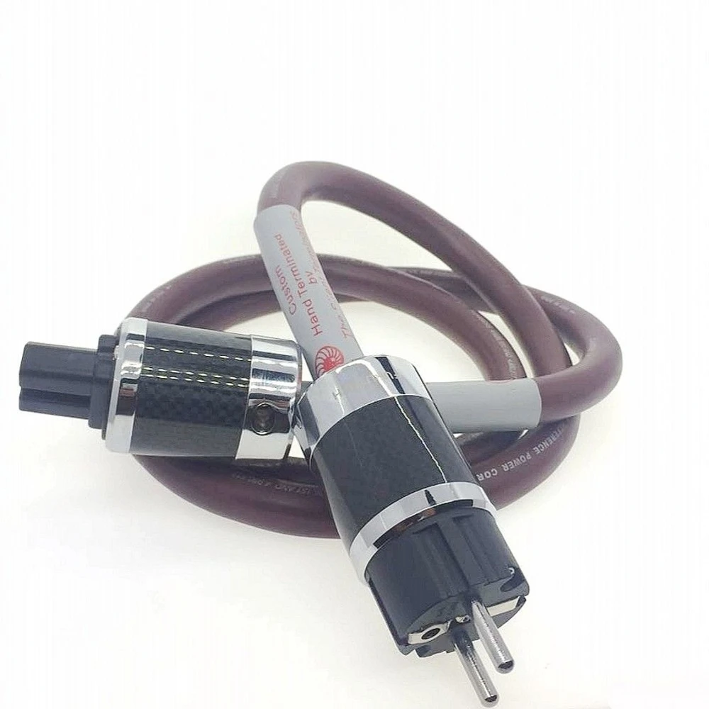 HIFI Cardas Золотой ссылка DIY шнур питания США углеродного волокна FI-50M (R) и FI-50 разъем |