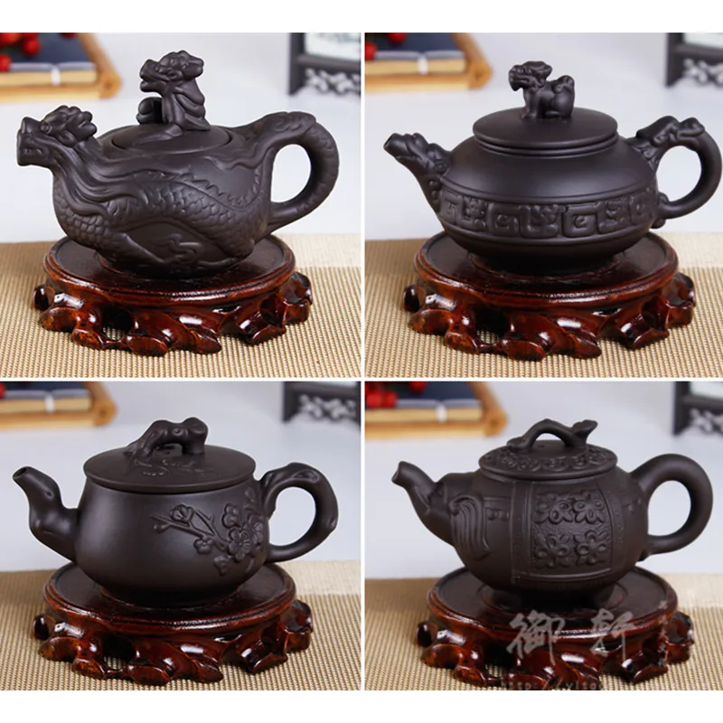 

100 мл-200 мл Исин Чай горшок/фиолетовая глина чайный набор кунг-фу Чай набор/ручной дракон "Слон" Белка Чай горшок/домашний заварник Чай горшок