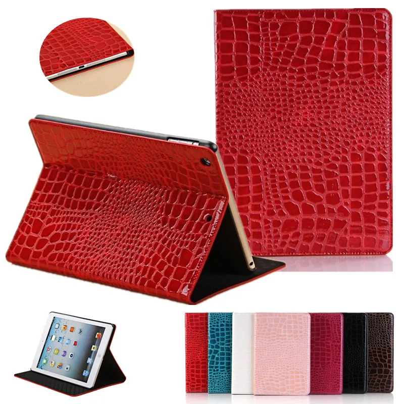 Чехол подставка из крокодиловой кожи с откидной крышкой для Ipad 2 3 4 чехлы