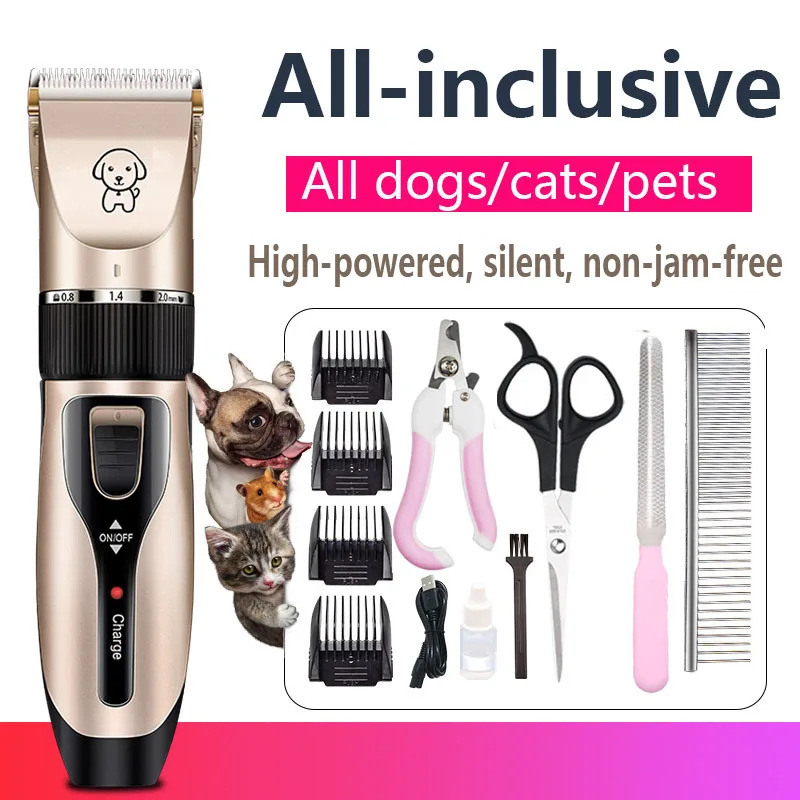 Электрическая машинка для стрижки домашних животных Аккумуляторный USB-Триммер