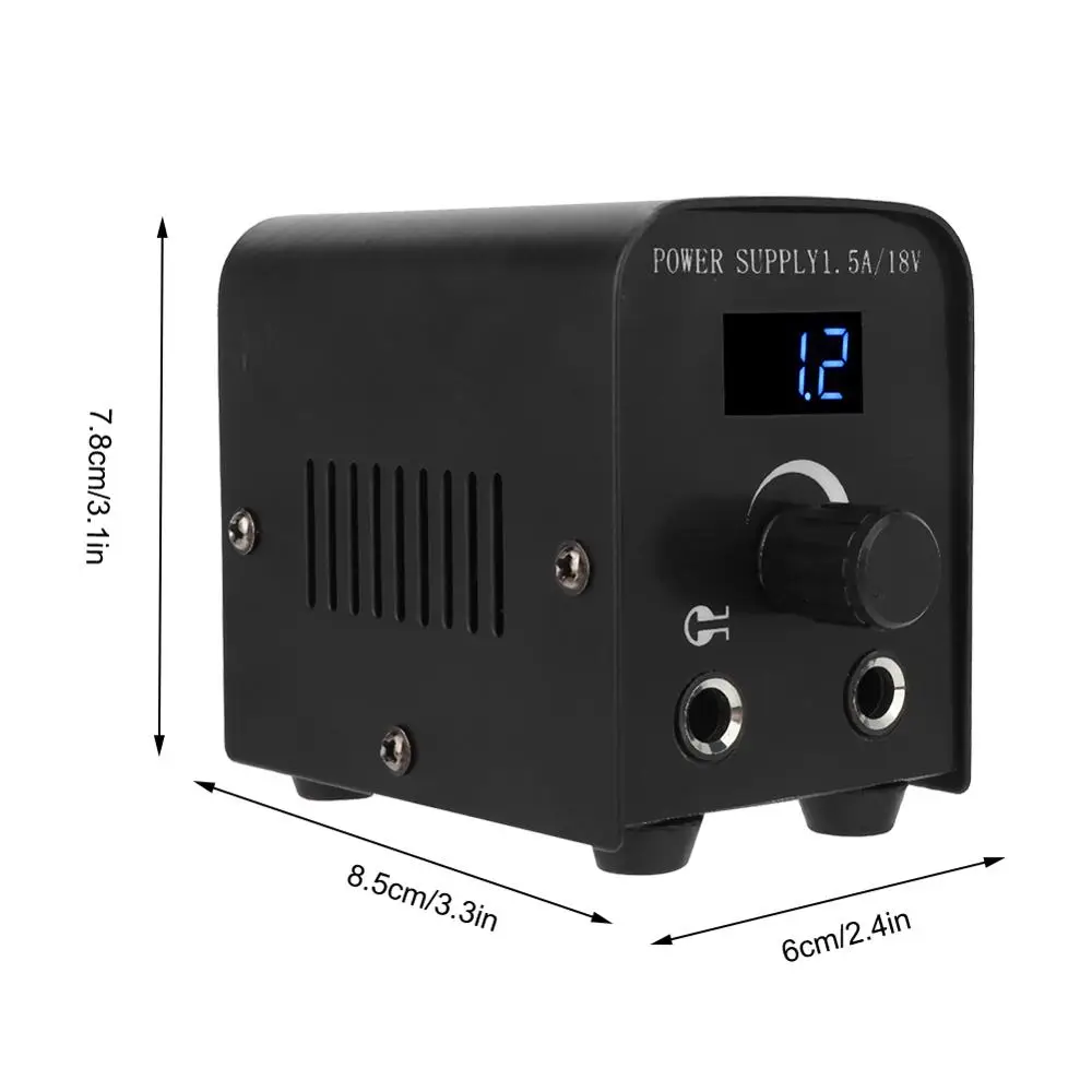 

3 Types LED Digital Display High Power Tattoo Machine Power Transformer Semi-Permanent Makeup Tools Tattoo Power Supply Portable