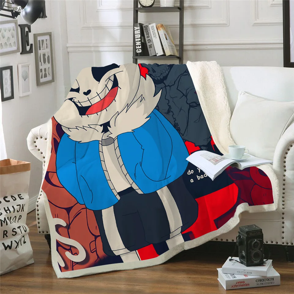 Мультяшное теплое одеяло коврик для детей мягкое настенное покрывало теплый