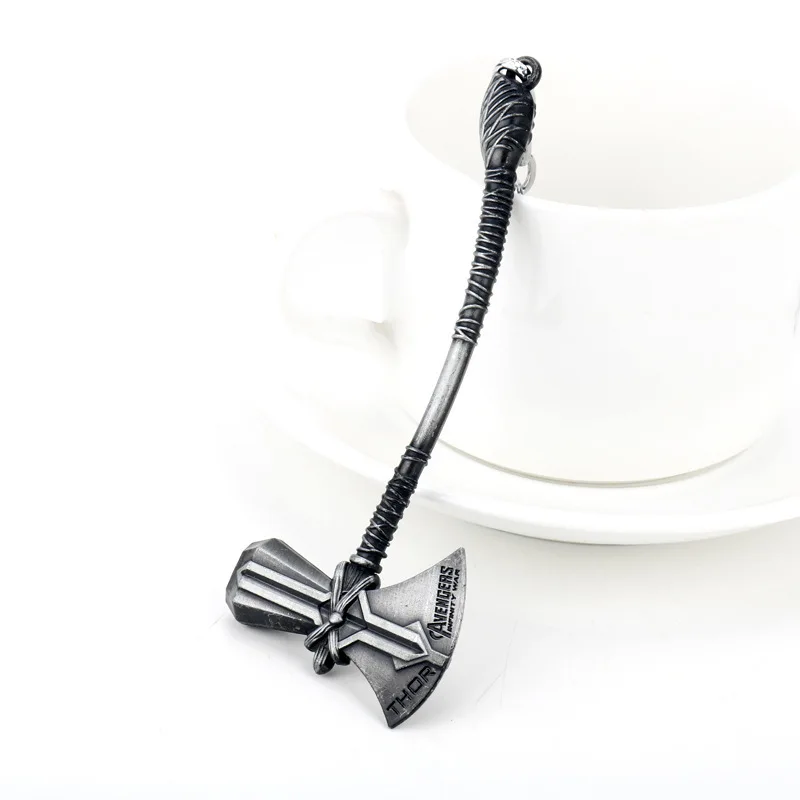 Брелок для ключей с изображением топора из нержавеющей стали |