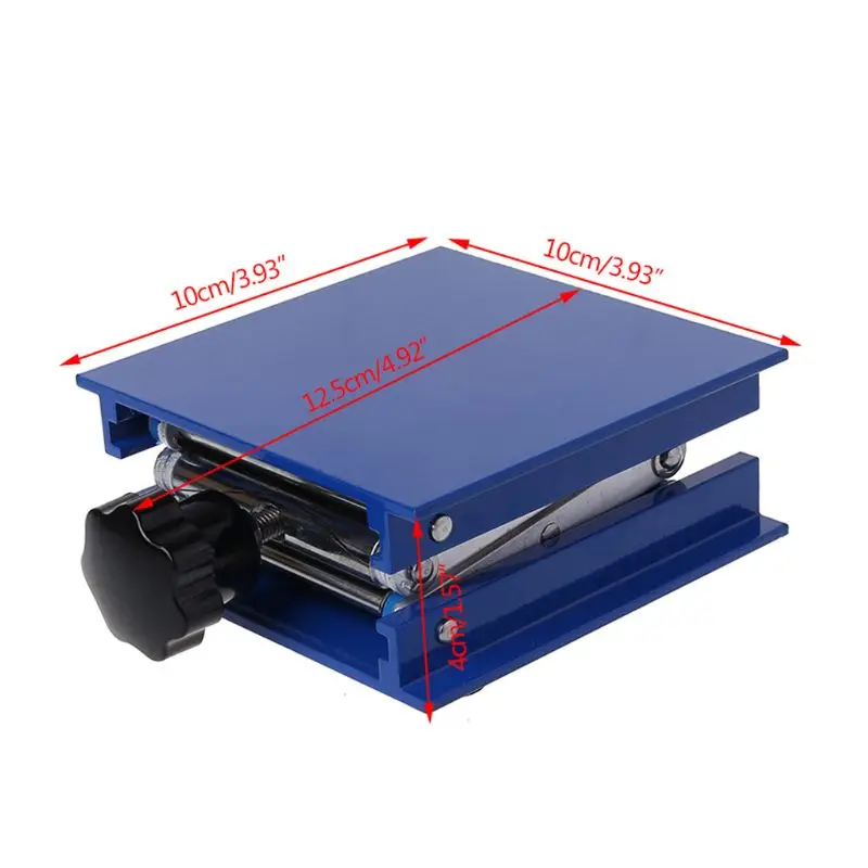 

4"x4" Aluminum Router Lift Table Woodworking Engraving Lab Lifting Stand Rack