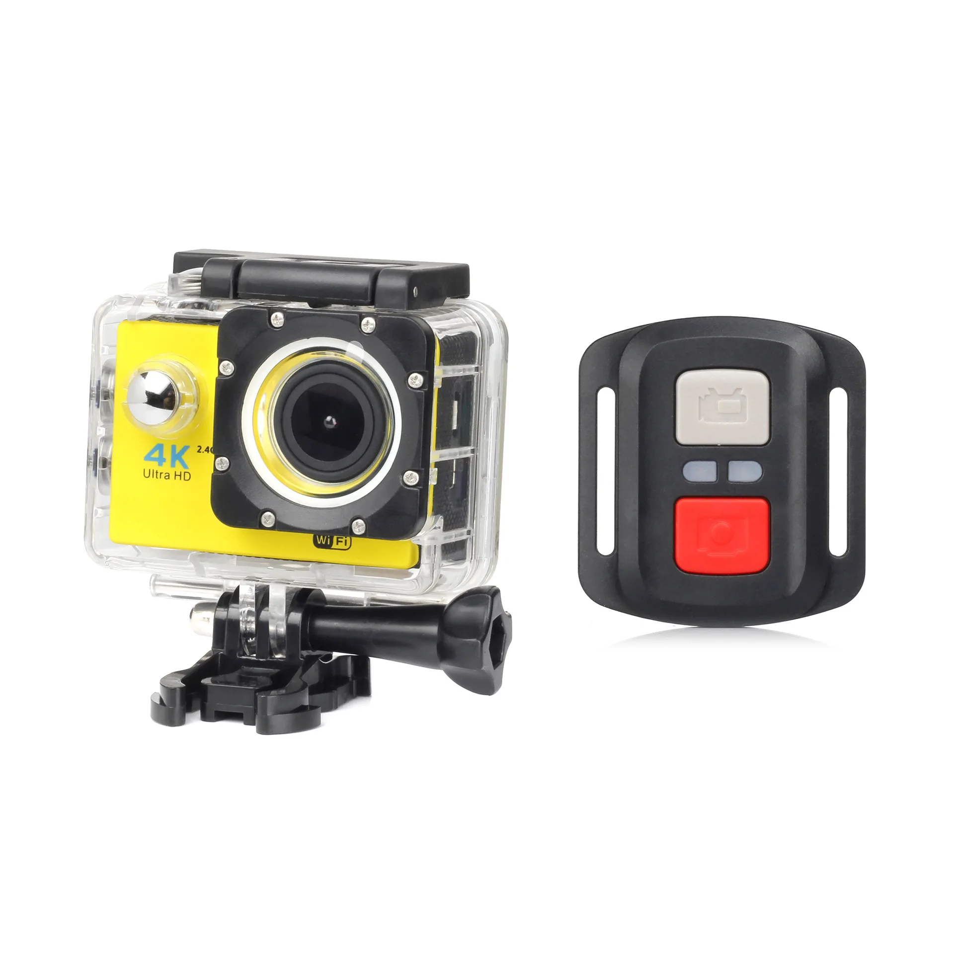 Pаспродажа H16R H9 Экшн-камера Ultra HD 4K 30fps WiFi 2,0 дюйма 170D Подводная Водонепроницаемая видеозапись на шлем Спортивная камера 2,4G