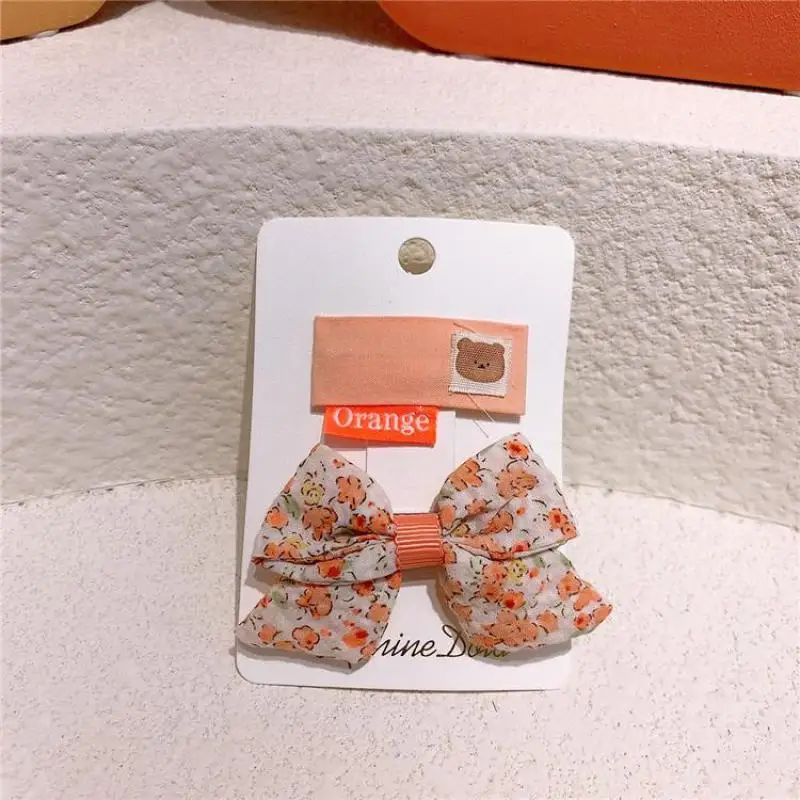 Pinzas para el pelo con lazo para ni&ntilde;a y ni&ntilde;o, accesorios para el cabello, pasadores, Clip Bb, tocado-4