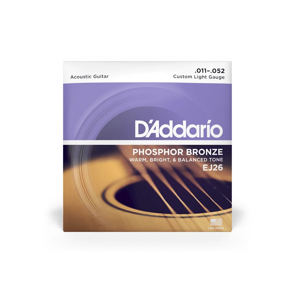 D'ADDARIO EJ26 Струны для акустической гитары размер 4/4|Детали и аксессуары гитар| |