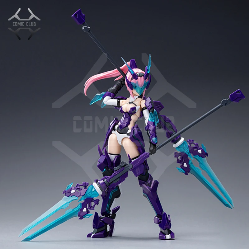 Фото COMIC CLUB В НАЛИЧИИ 1/12 Frame Arms A.T.K Girl DIVINE BEASTS-QINGLONG by E-model Assembly Action Robot Toys Рисунок №2