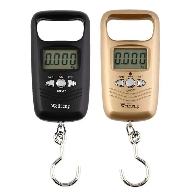 

Mini Digital Scale For Fishing Luggage Travel Weighting Steelyard Portable Electronic Hanging Hook Scale