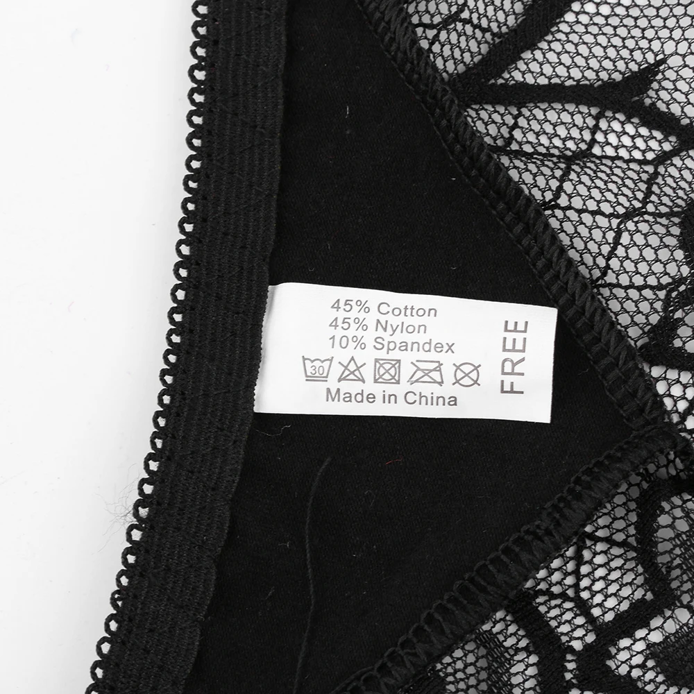 1 шт. женские кружевные прозрачные трусики-стринги с низкой посадкой |