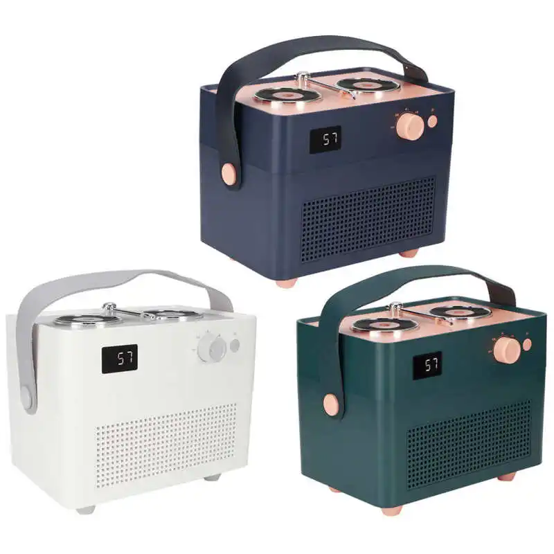 1.3L Ретро увлажнитель воздуха двойной спрей мини диффузор цифровой Дисплей