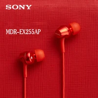 sony mdr ex255ap headphone 3 5mm wired earbuds music earphone headset hands free