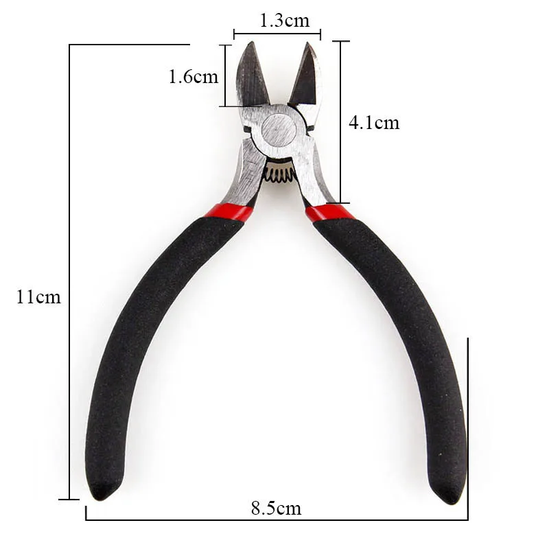 Chain Plier Плоскогубцы для ювелирных изделий из закаленной стали, оборудование для изготовления ювелирных изделий своими руками, концевые проволочные цепи для резки ручной работы, инструменты для ремонта бисероплетения - Цвет: Chain Plier