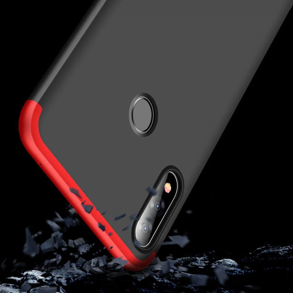GKK чехол для ASUS ZB601KL ZB631KL 3 в 1 полная защита Матовый Жесткий ПК Zenfone Max Pro M1 M2 телефона