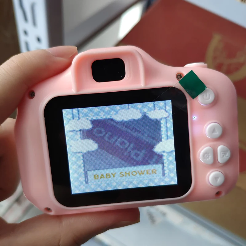 

1080P Projection Video Camera Kids Children Mini Educational Toys for Children Baby Gifts Birthday Gift Digital Camera with Card