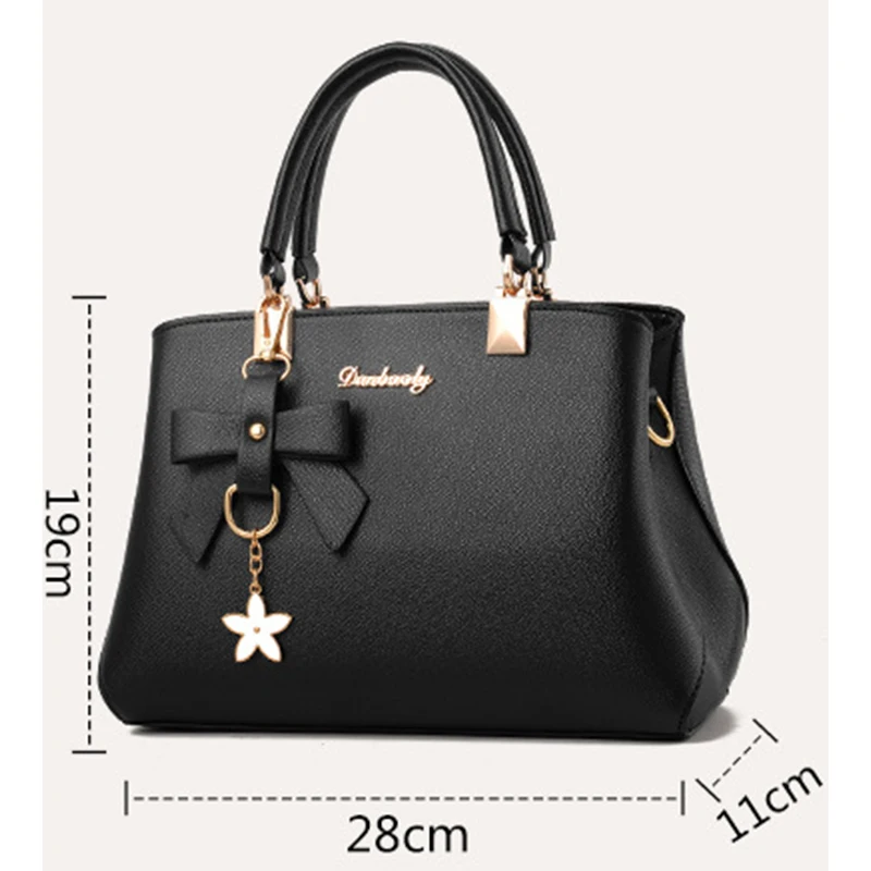 

Pu Casual Fashion Handbag Simple Business Messenger Bag Retro Trendy Handbag Tote Bags for Women 2020 New Dropshipping Hot