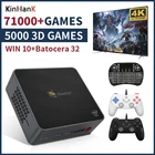Супер консоль ПК Lite видео игра Beelink Мини ПК с геймпадом поддержка SSPS2DCN64Wii 60 + эмуляторы встроенные 71000 игр