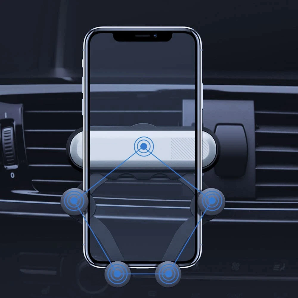 Автомобильный держатель Gravity для телефона без магнита крепление на