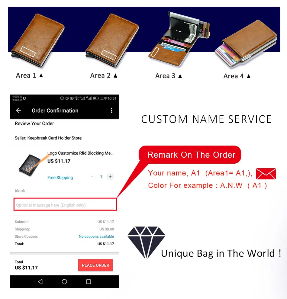 Тонкие мужские кошельки из алюминия с блокировкой Rfid, мужской мини тонкий кошелек, три сложения, держатели для карт, маленькие кошельки, сумка для денег, Vallet Waler