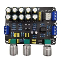 dual ne5532 replaceable tone preamp board audio treble bass adjustment equalizer preamplifier tone control preamplifier