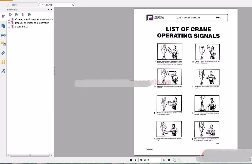 Fantuzzi Harbnour Cranes Operator Maintenance Manual Hydraulic and Electrical Schematic | Автомобили и мотоциклы