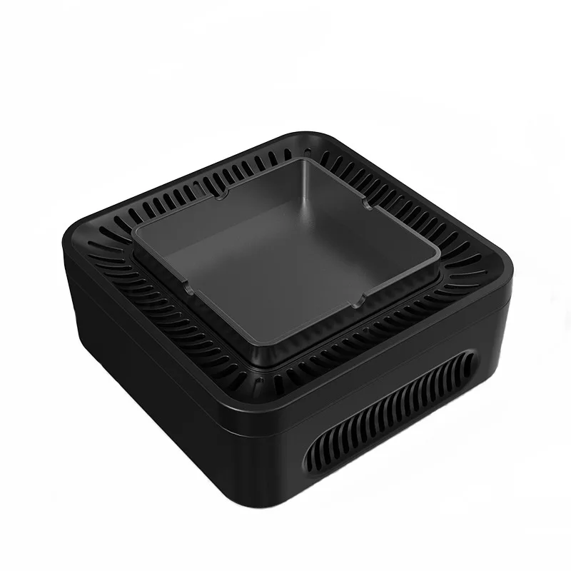 

Ashtray Portable USB Rechargeable Smokeless Ashtray Secondhand Smoke Air Filter