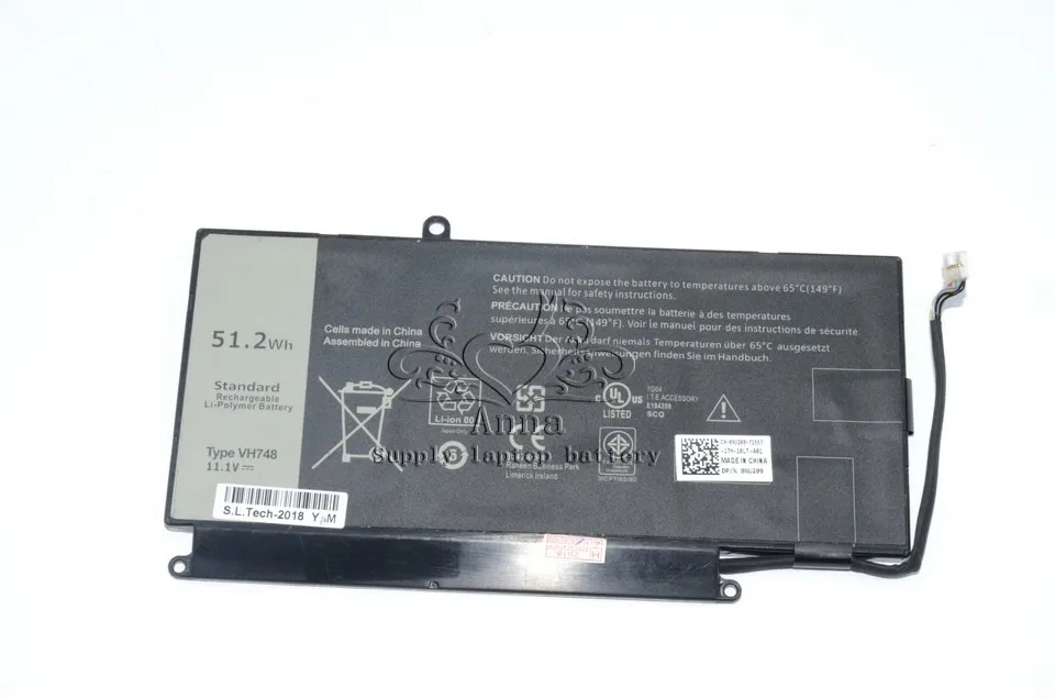 Оригинальный аккумулятор JIGU VH748 для ноутбука Dell V5560 V5460 V5470 inspiron 14 5439|battery for dell|original
