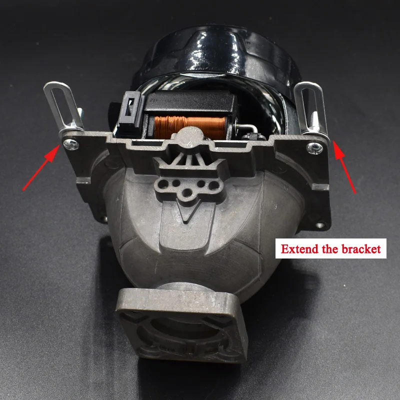 

Projector Lens Screw Nut Set Kits Buffer Tube Connecting Plate for 3" Q5 Hella Projector Headlight Retrofit Bracket DIY Holder