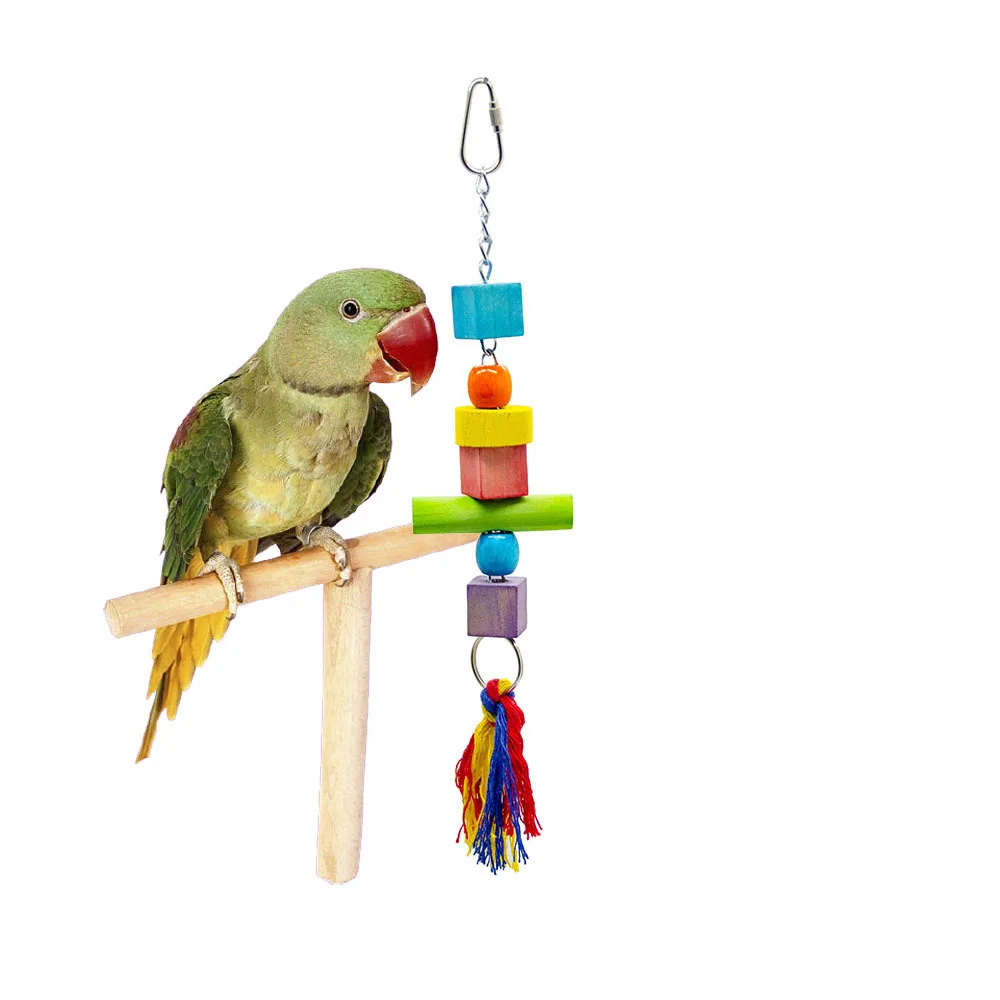 Птица Игрушки для попугая Conure Cockatiel аксессуары клетка украшения Любовь качели Окунь и попугай игрушечный попугай jouets oiseaux vogel - Цвет: 7