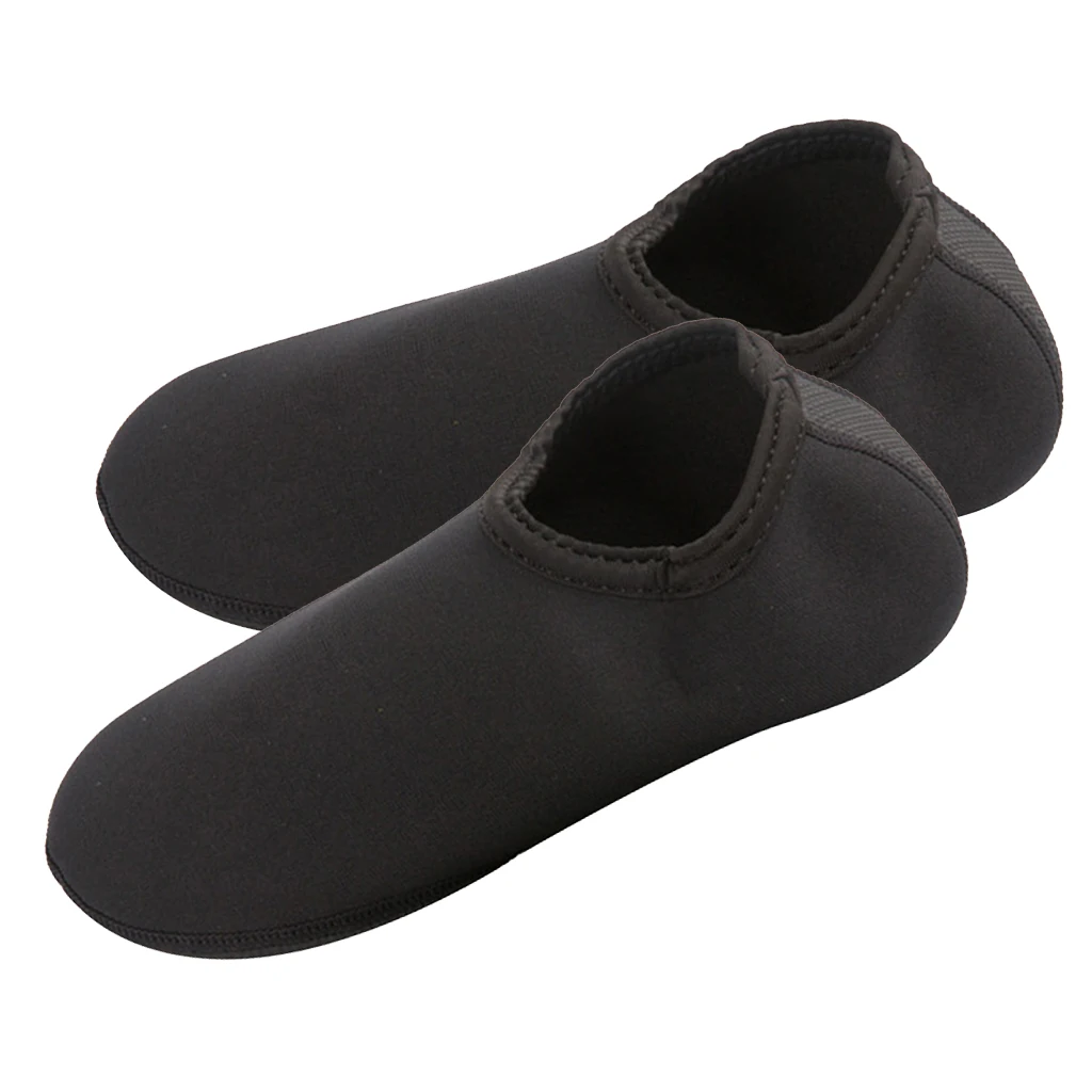 

Perfeclan Swimming Scuba-Diving Surfing Neoprene Socks Black Beach Shoes