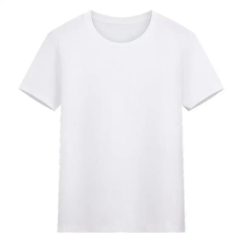 

Summer Solid Color Short Sleeve T-shirt Men's Round Neck Half Sleeve Top Bottomed Shirt