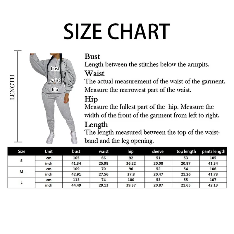2020 Women Spring and Autumn Bandage Tracksuit Loose Two-piece Set Long Sleeve Elastic Waist Lace Up Placket Sportswear | Женская одежда