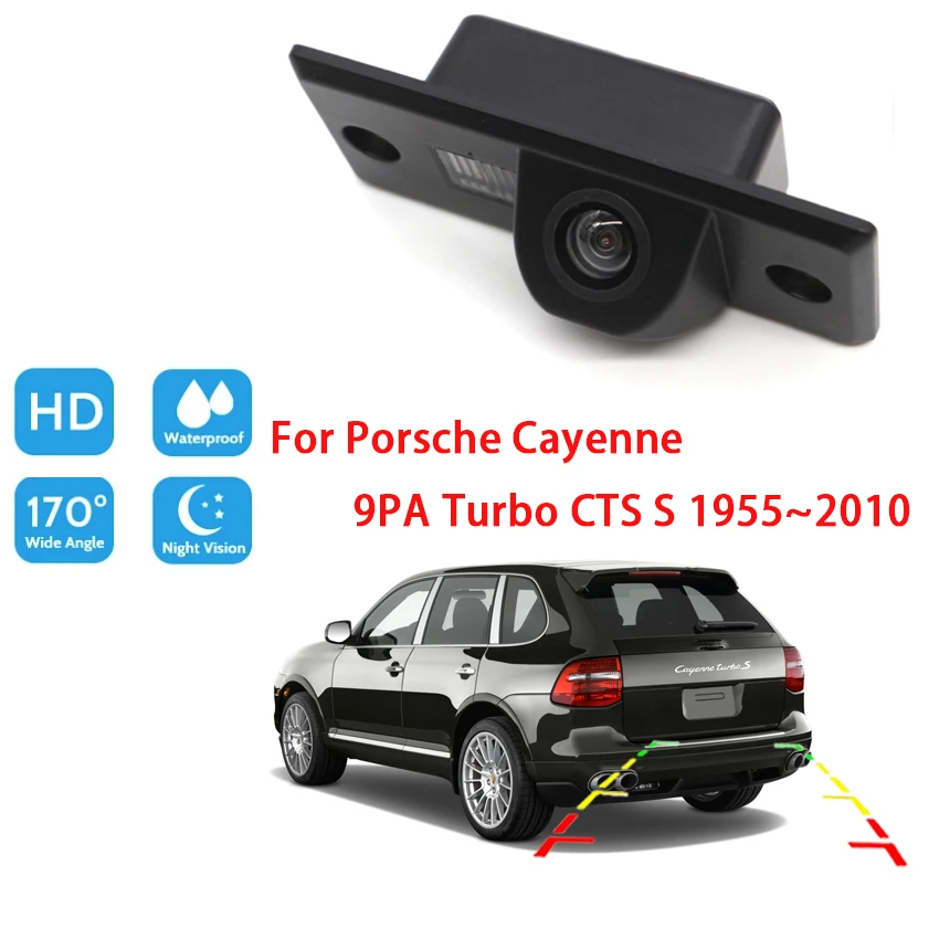 For Porsche Cayenne 9PA Turbo CTS S 1955 ~2010 Car Rear View Camera Reversing Parking Camera HD + Waterproof + Wide Angle