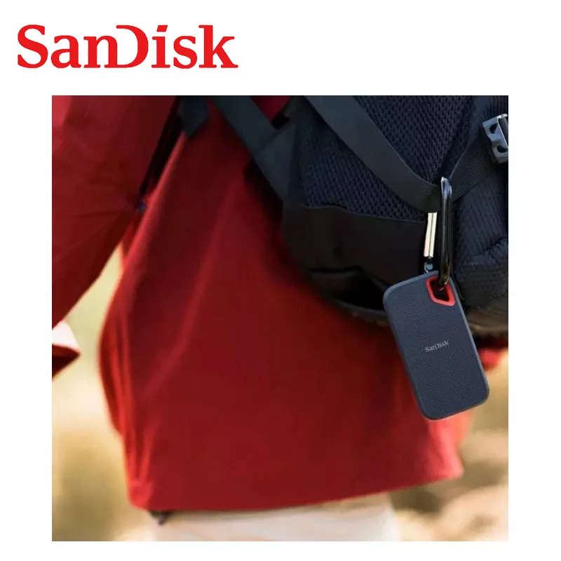 Двойной Флеш-накопитель SanDisk Портативный внешний SSD 500 ГБ 1 ТБ 2 жесткий диск E60 USB 3 HD