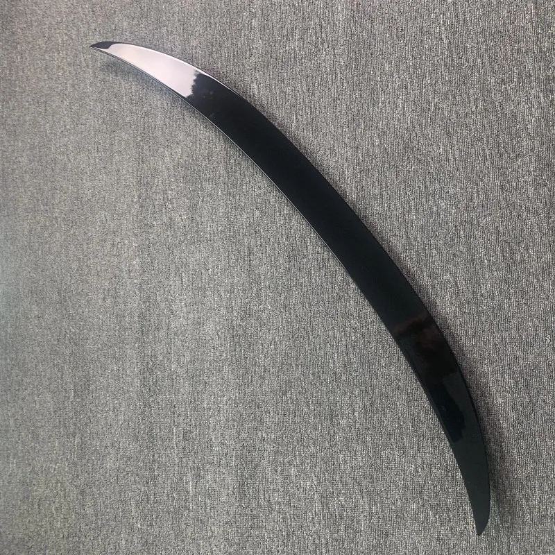 Паттерн углеродного волокна глянцевый черный автомобиля задний багажник