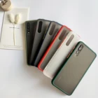 10 шт.лот цветная рамка Прозрачный матовый чехол для телефона OPPO Realem C15 C11 X7 Q2 5 5 5I 6I Pro Narzo 10A Reno 4SE A53 A33 2020