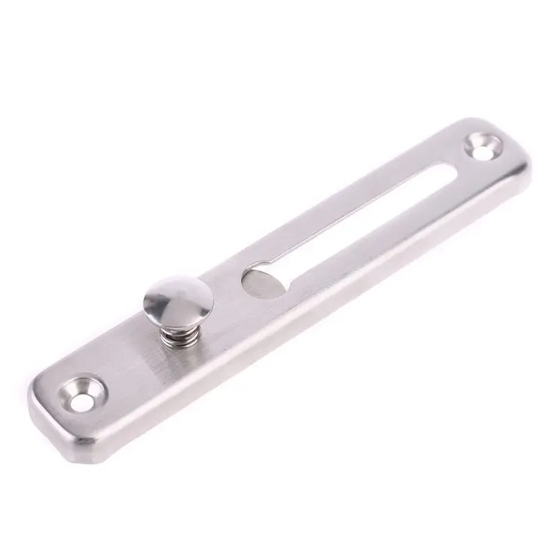 1 Pack Противоугонная дверная цепь из нержавеющей стали раздвижной болт замок для