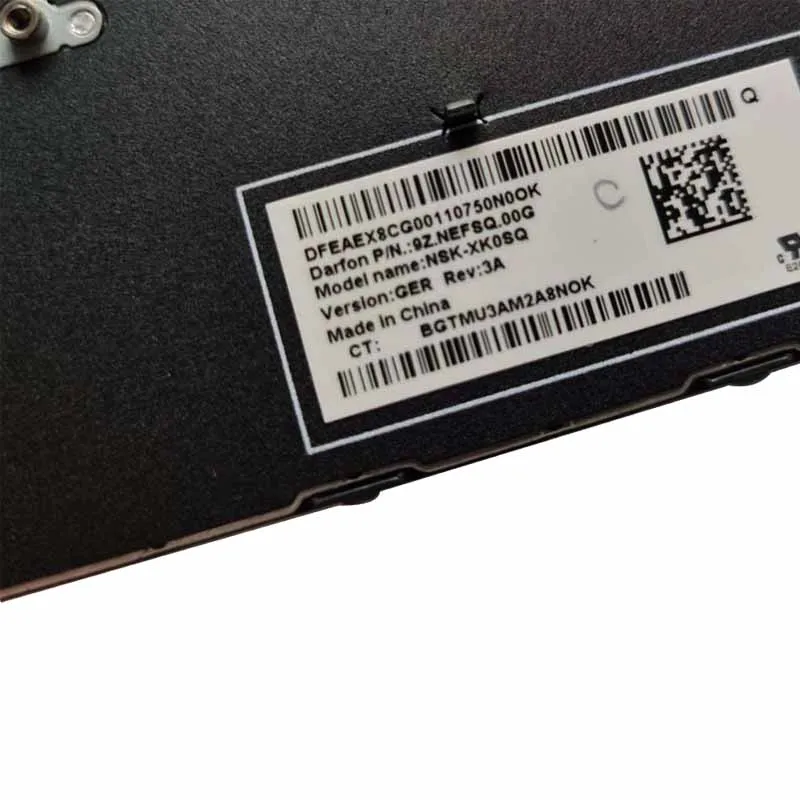 Новая немецкая клавиатура для ноутбука HP Probook 450 G5 455 470 GR черная рамка | Компьютеры