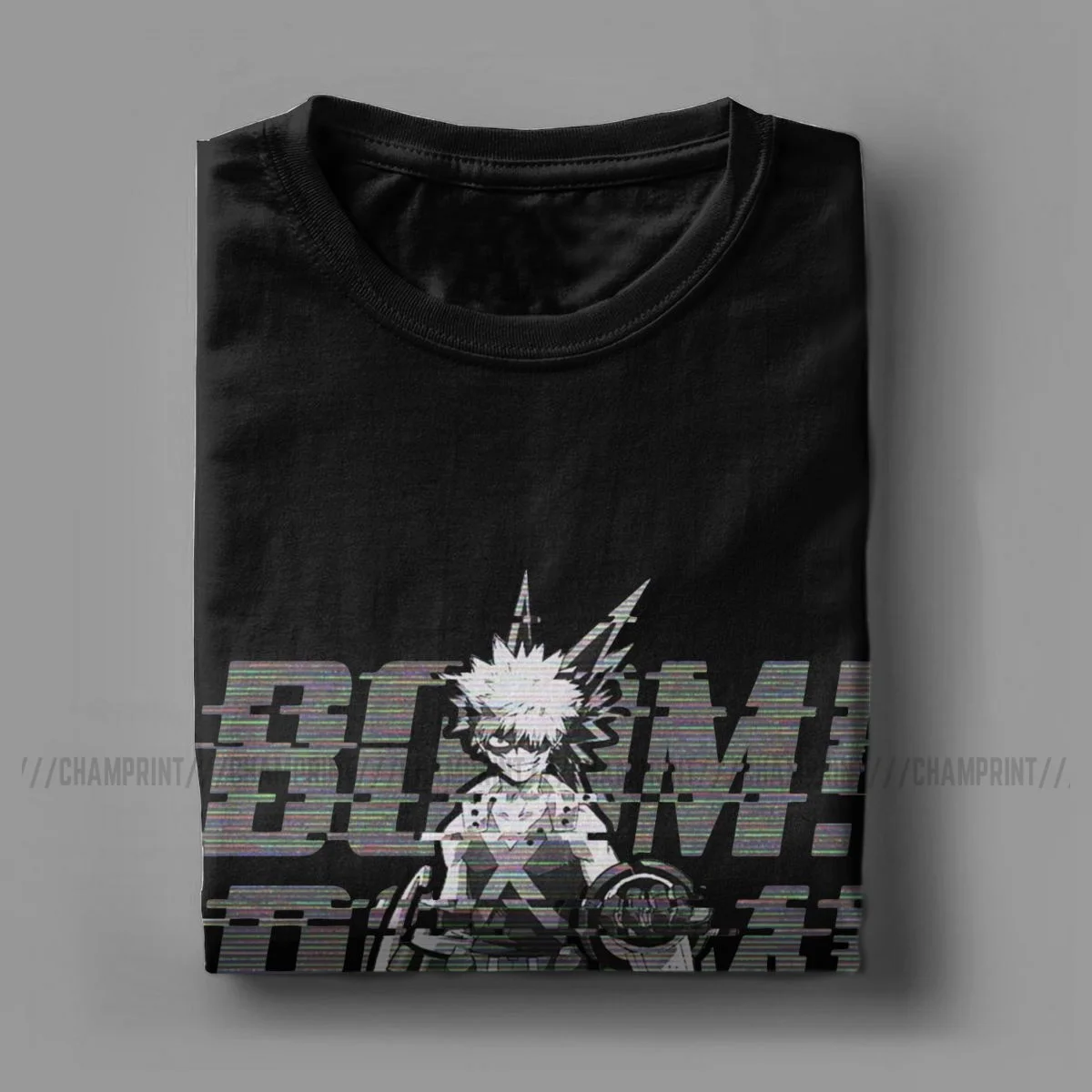 Katsuki Bakugo глюк мой герой футболка для мужчин аниме в винтажном стиле детей