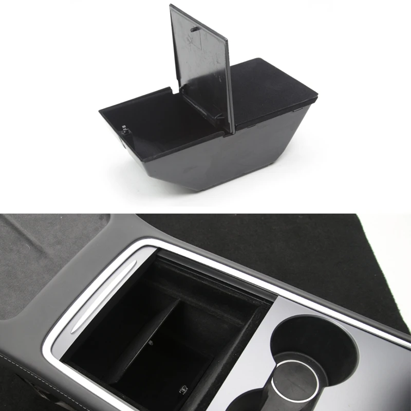 

for Tesla Model 3 2021 Model Y Center Console Storage Box Armrest Box Organizer Car Interior Accessories